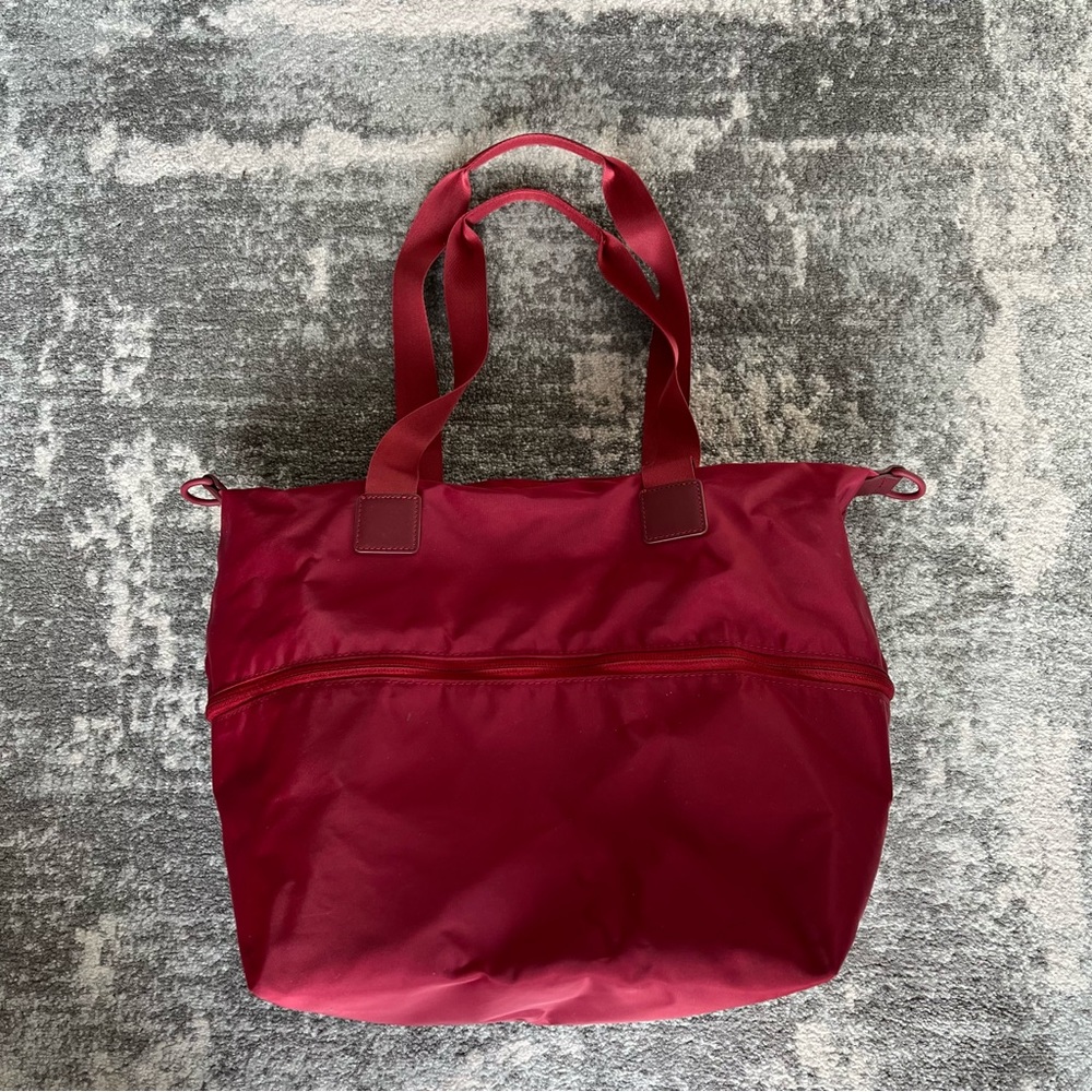 *SOLD* FWD Expandable Tote in Brick